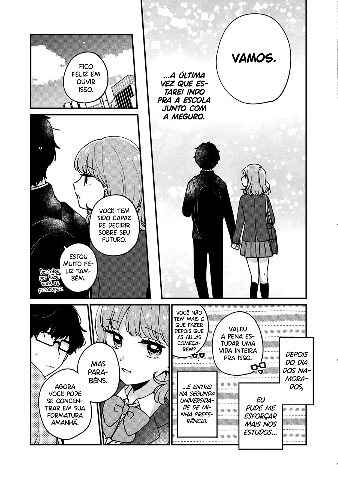 Meguro-san wa Hajimete Janai Capítulo 1