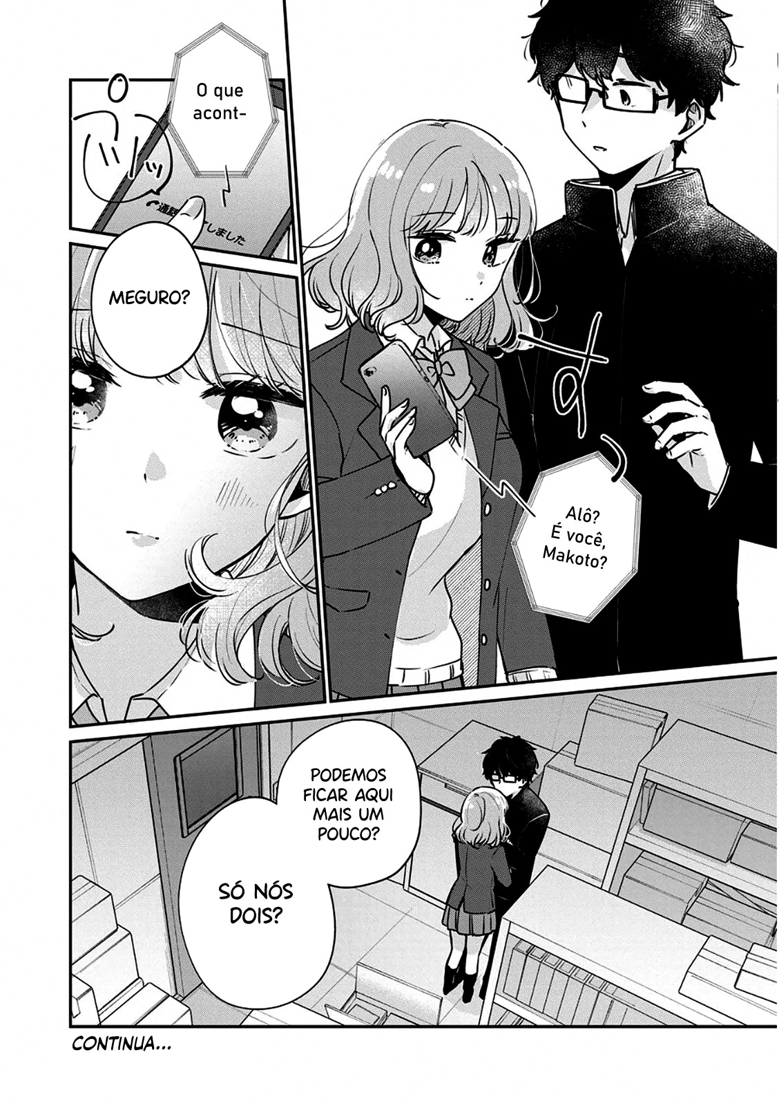 Meguro-san wa Hajimete Janai Capítulo 1
