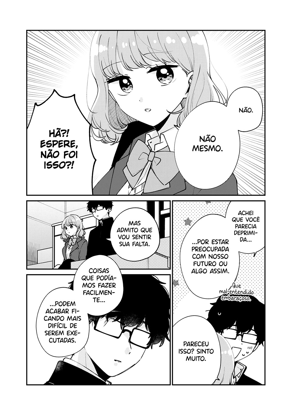 Meguro-san wa Hajimete Janai Capítulo 1