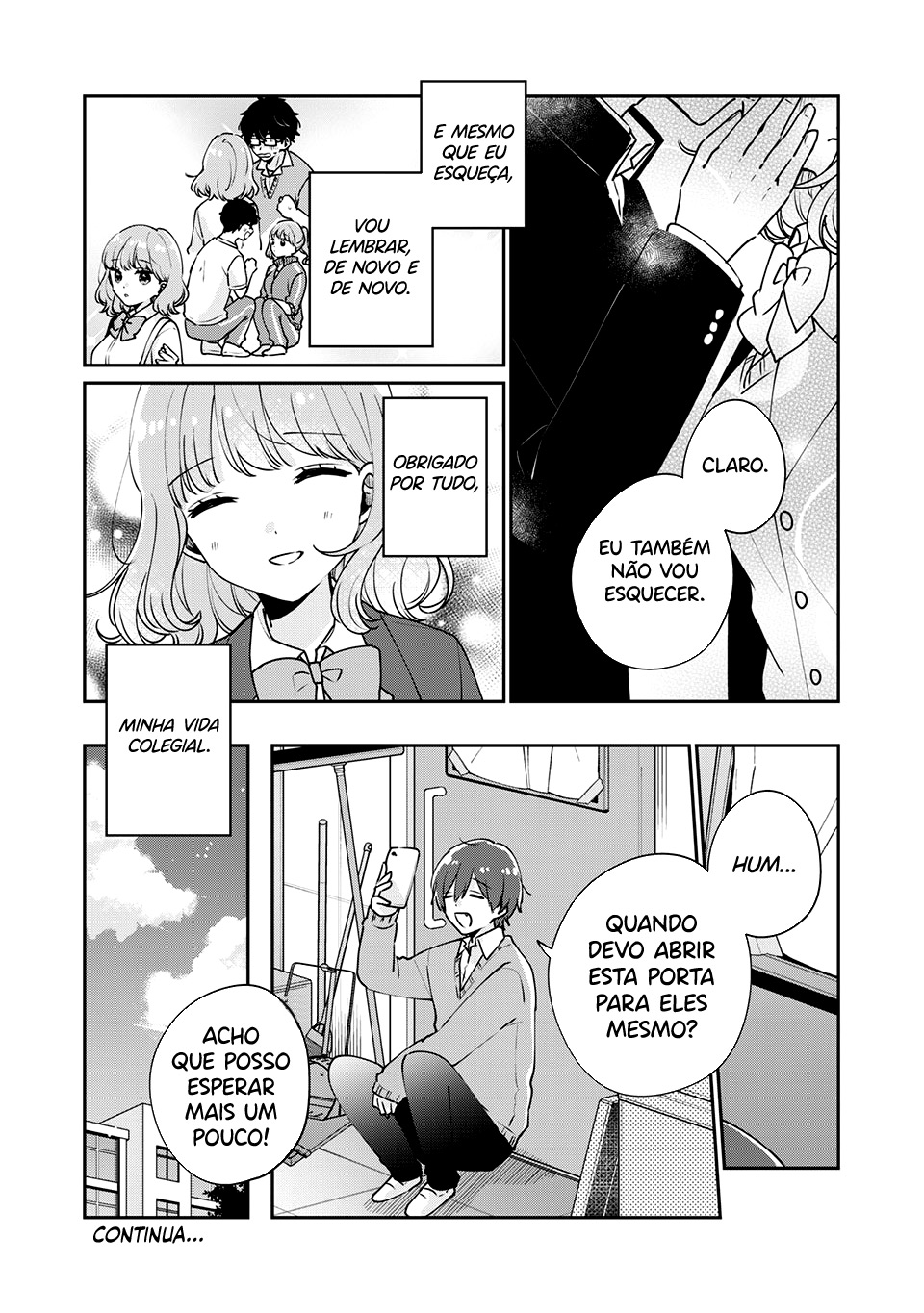 Meguro-san wa Hajimete Janai Capítulo 1