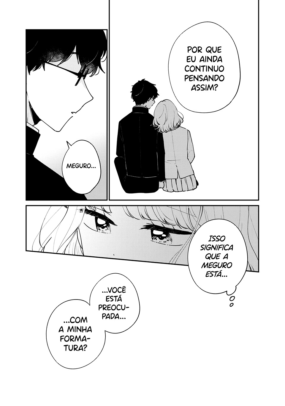 Meguro-san wa Hajimete Janai Capítulo 1
