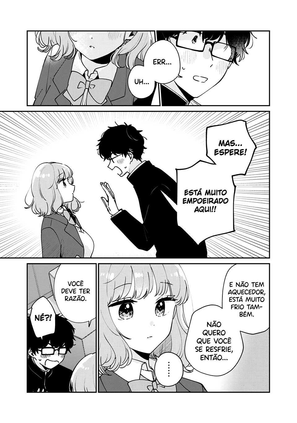 Meguro-san wa Hajimete Janai Capítulo 1