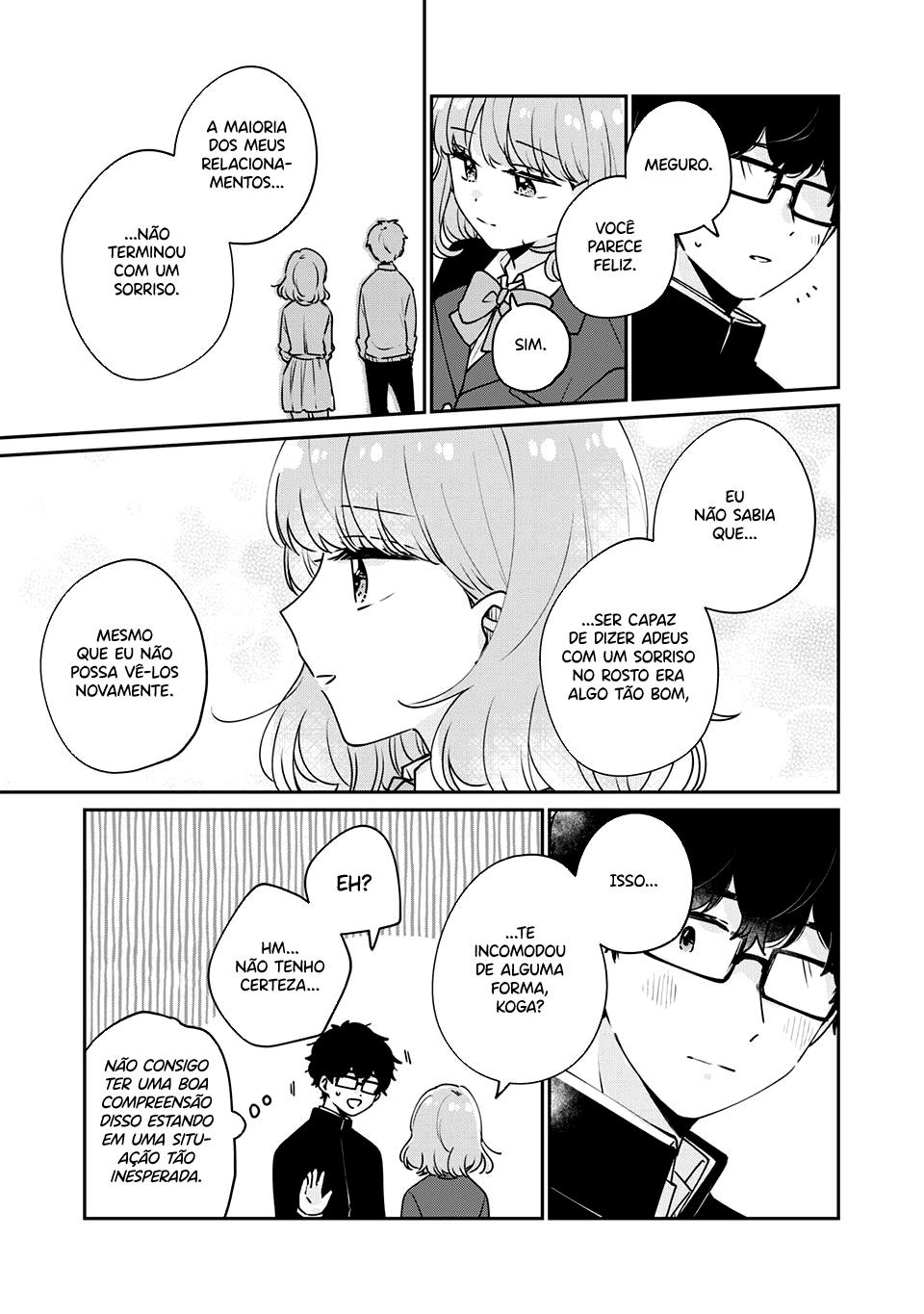 Meguro-san wa Hajimete Janai Capítulo 1