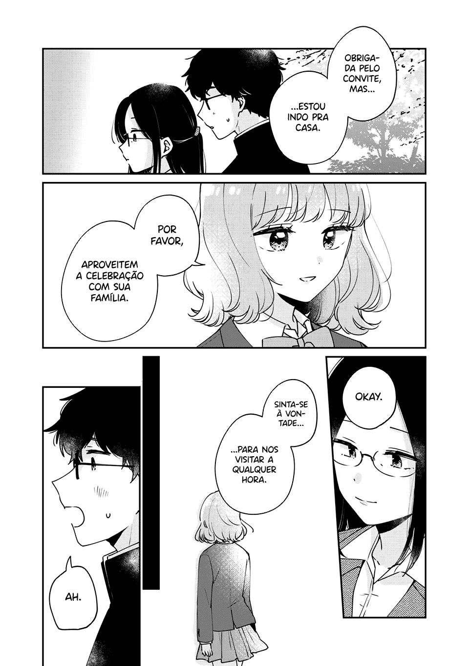 Meguro-san wa Hajimete Janai Capítulo 1