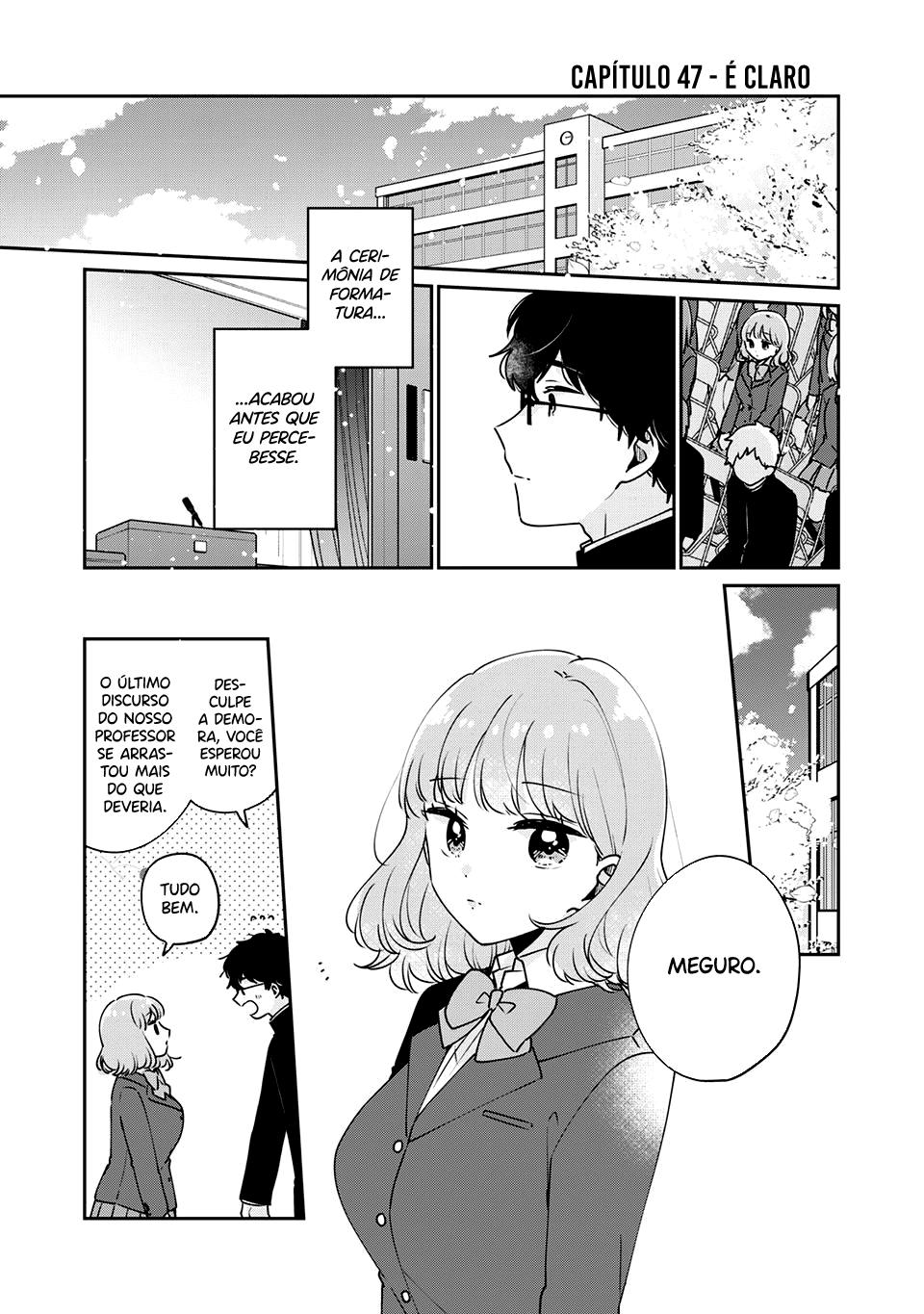 Meguro-san wa Hajimete Janai Capítulo 1
