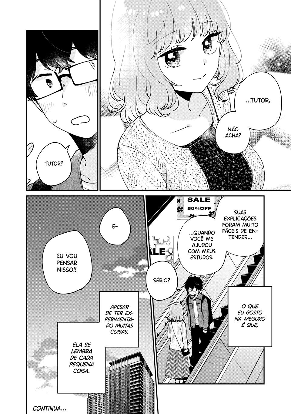 Meguro-san wa Hajimete Janai Capítulo 1