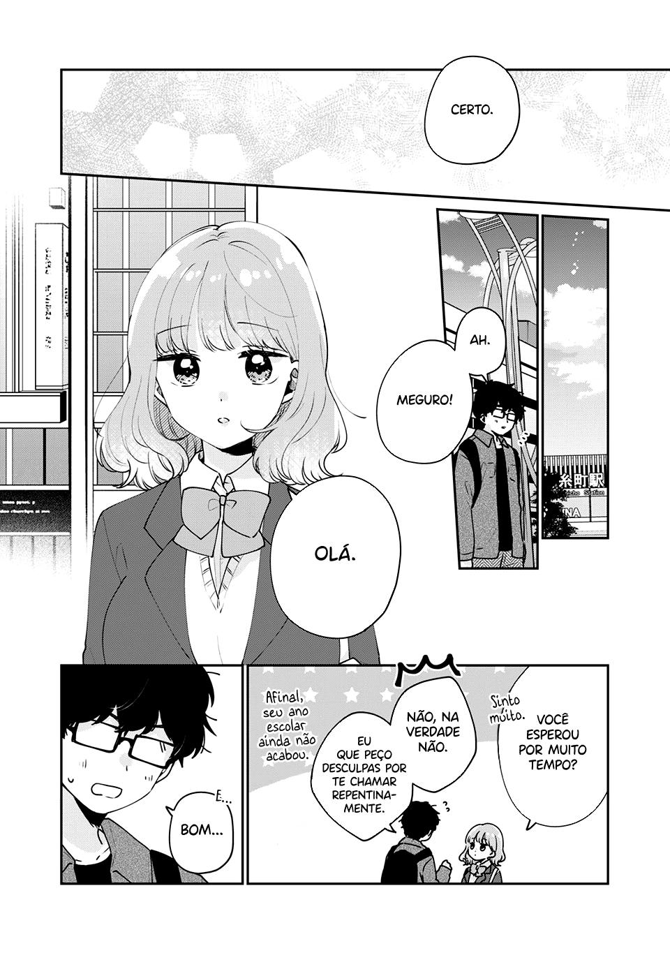 Meguro-san wa Hajimete Janai Capítulo 1
