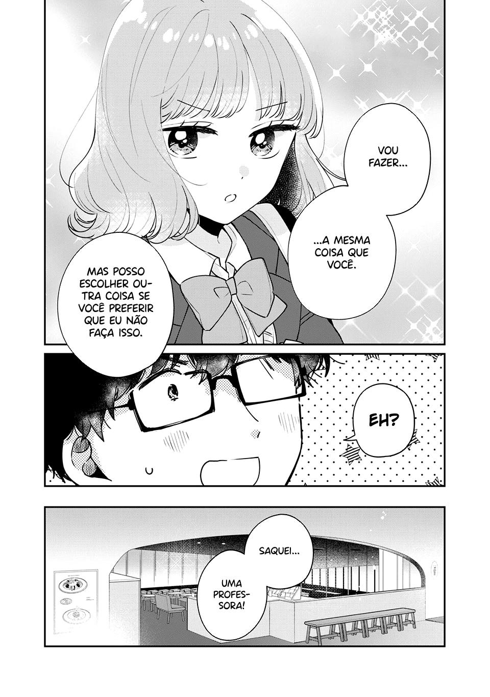 Meguro-san wa Hajimete Janai Capítulo 1