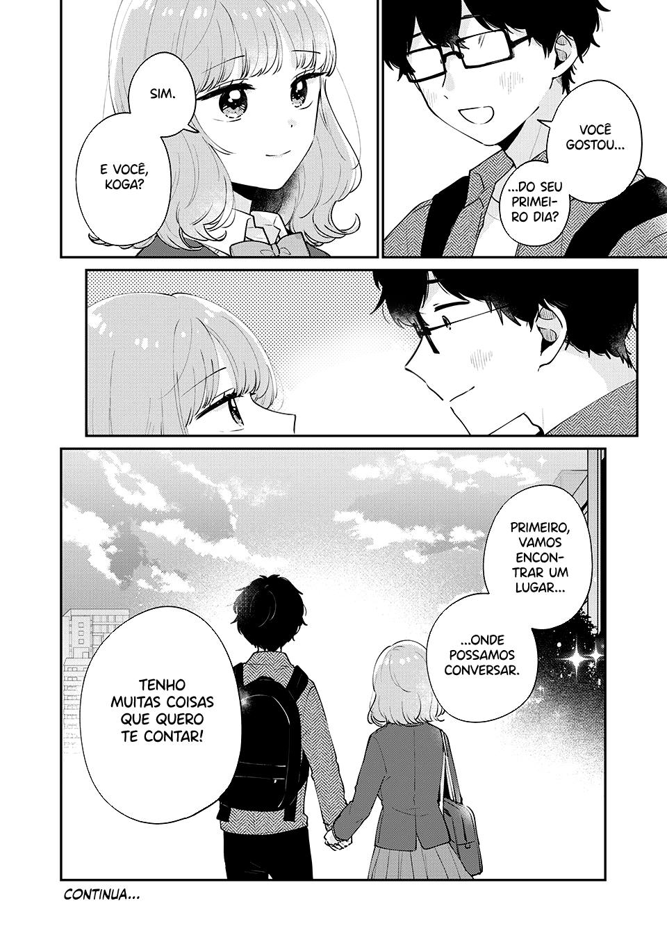Meguro-san wa Hajimete Janai Capítulo 1