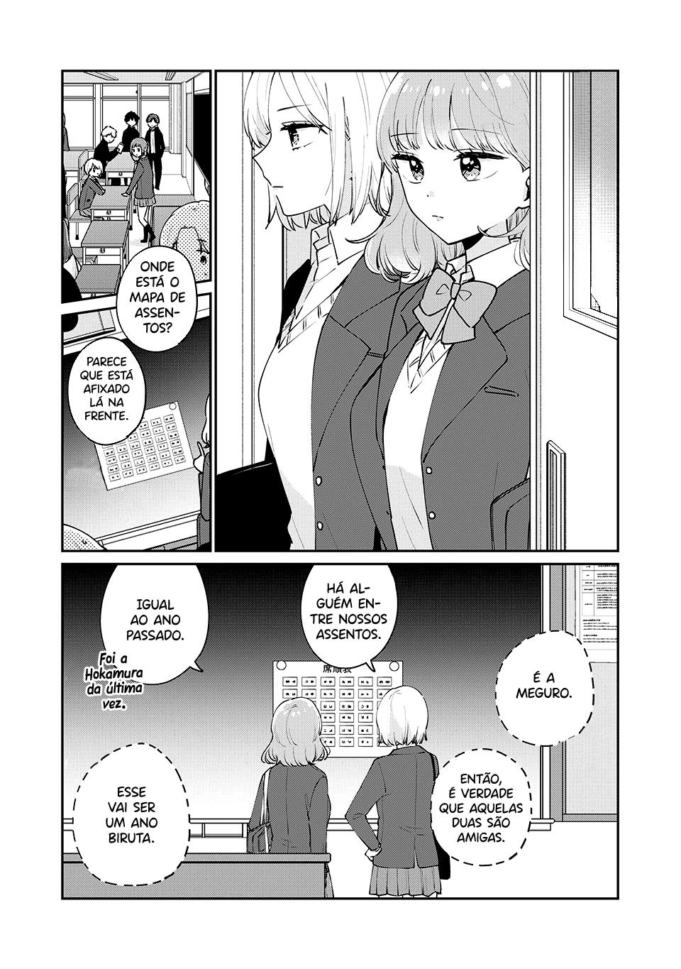 Meguro-san wa Hajimete Janai Capítulo 1