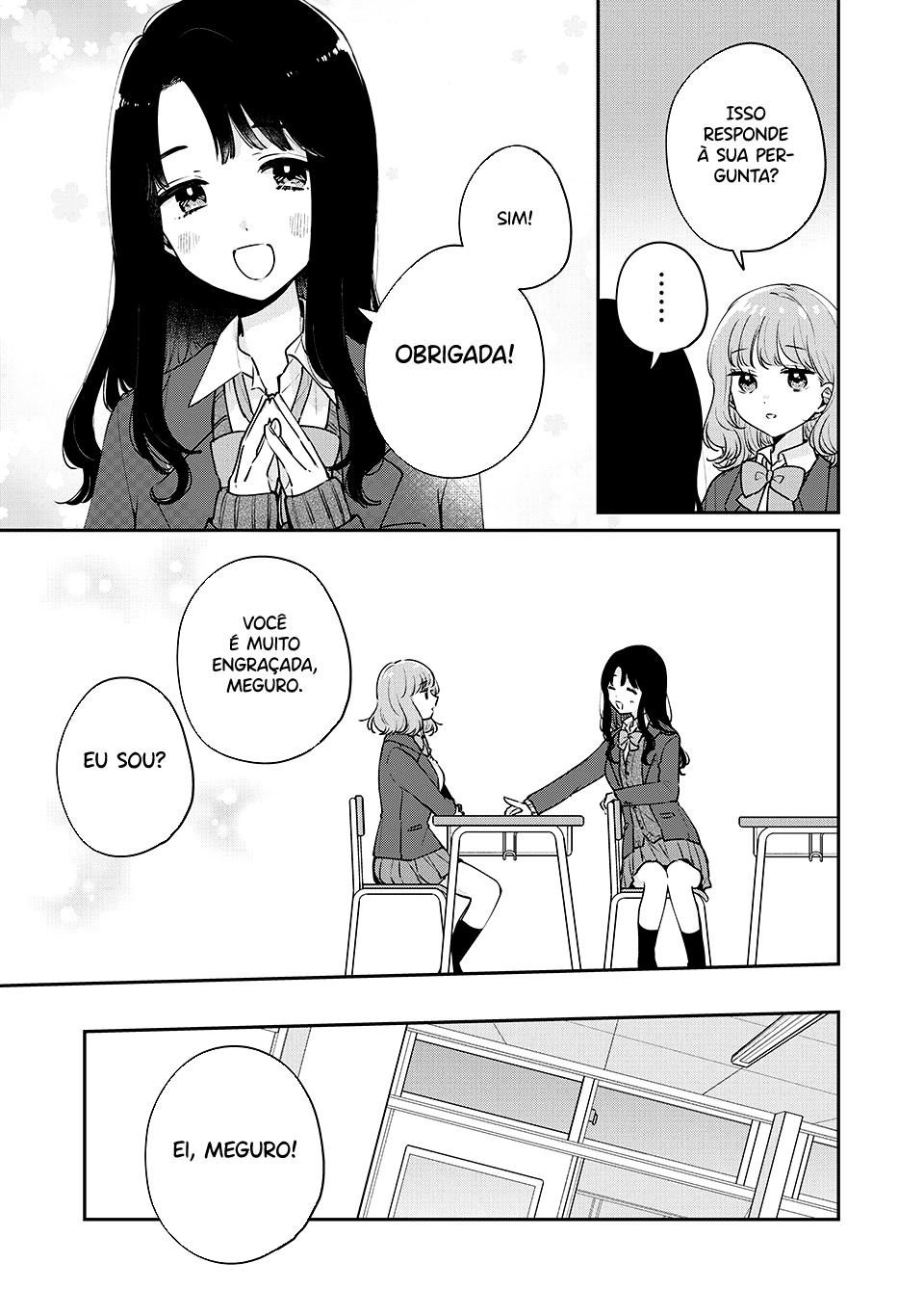 Meguro-san wa Hajimete Janai Capítulo 1