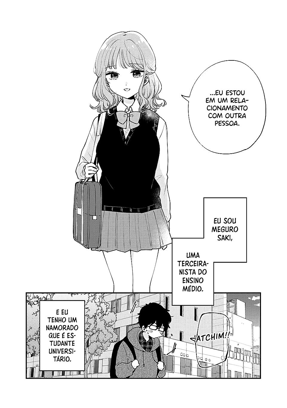 Meguro-san wa Hajimete Janai Capítulo 1