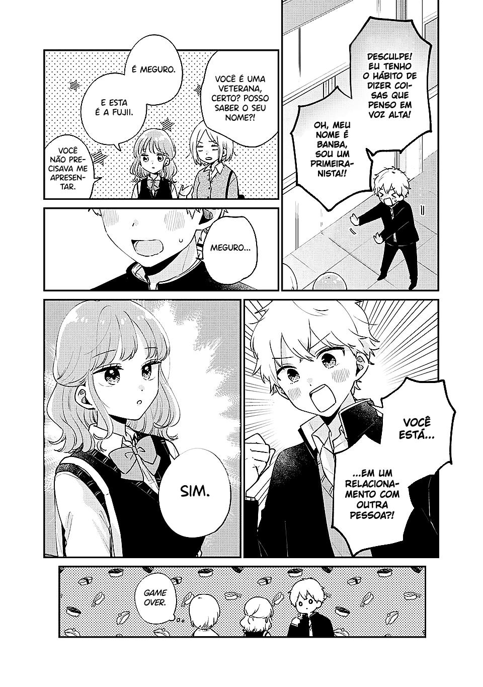 Meguro-san wa Hajimete Janai Capítulo 1