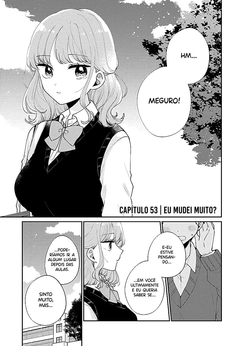 Meguro-san wa Hajimete Janai Capítulo 1