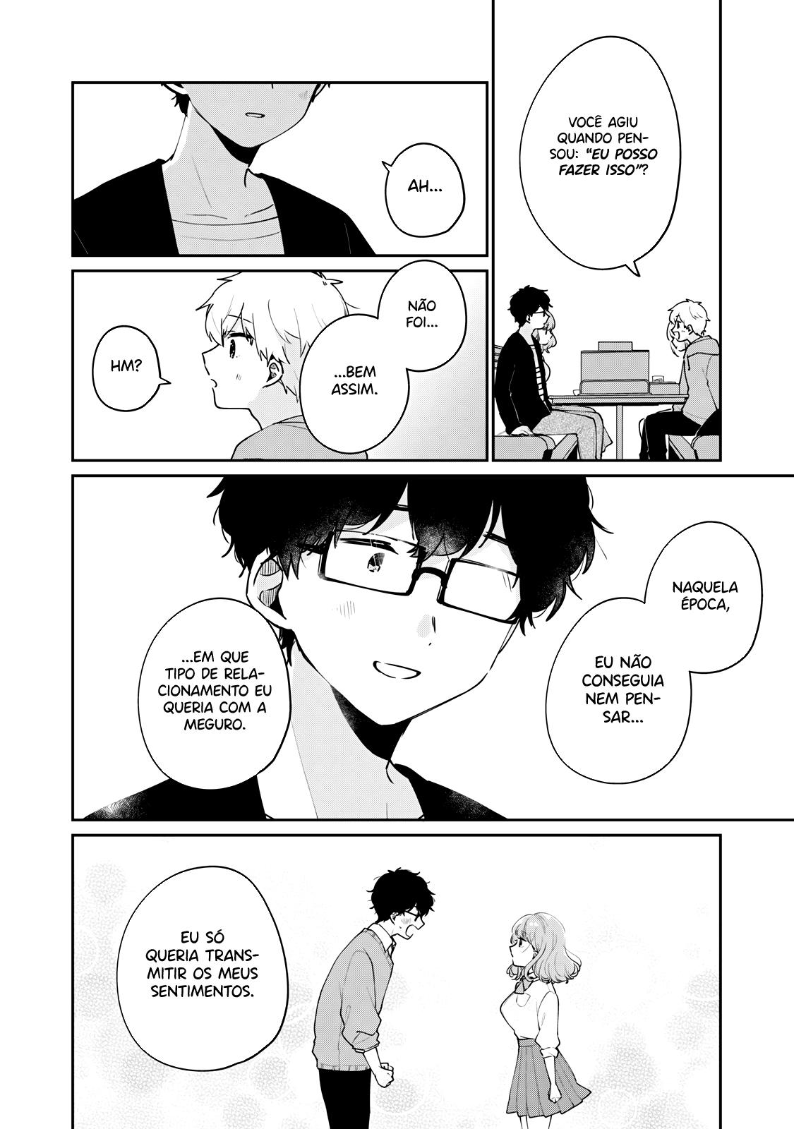 Meguro-san wa Hajimete Janai Capítulo 1