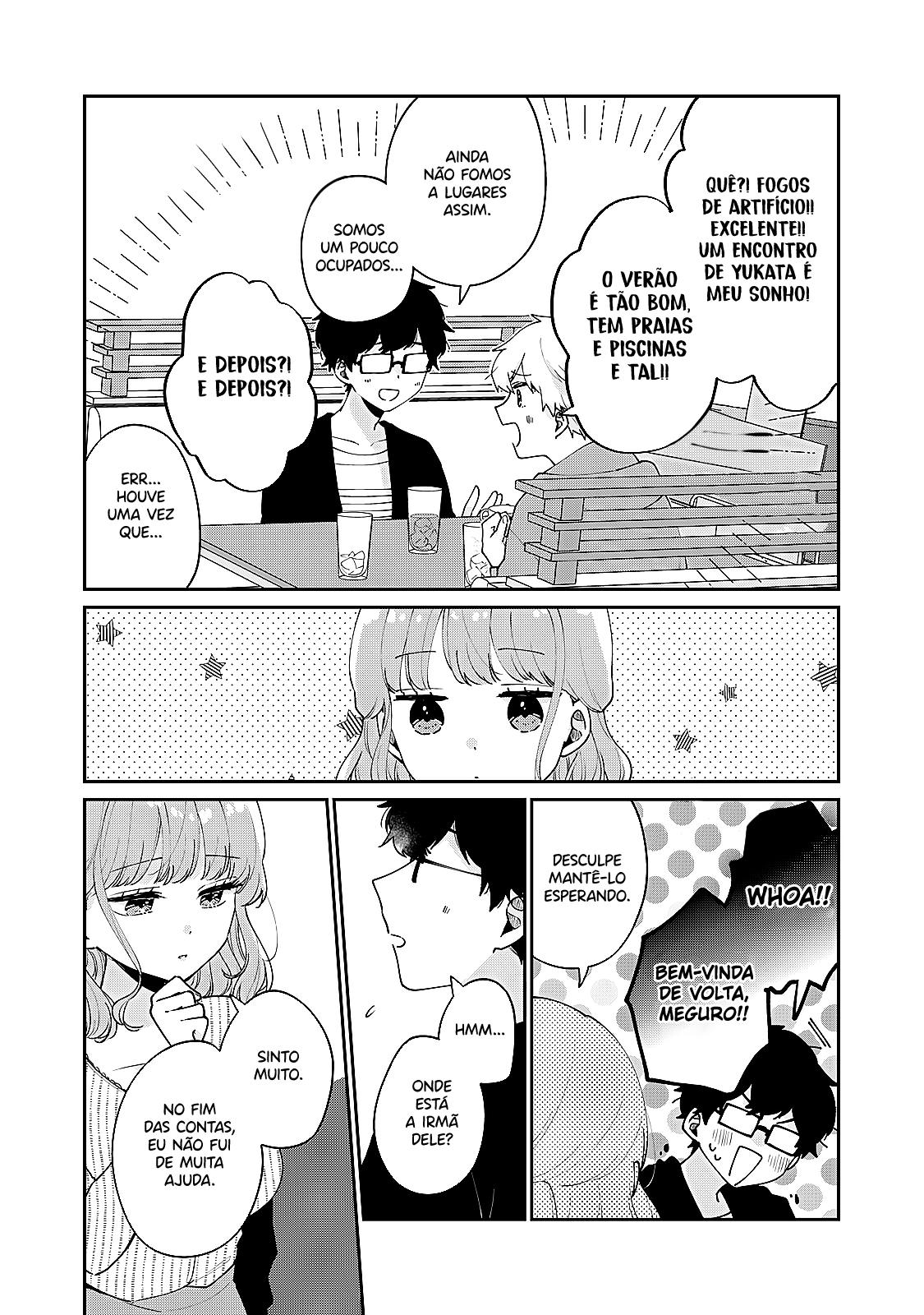 Meguro-san wa Hajimete Janai Capítulo 1