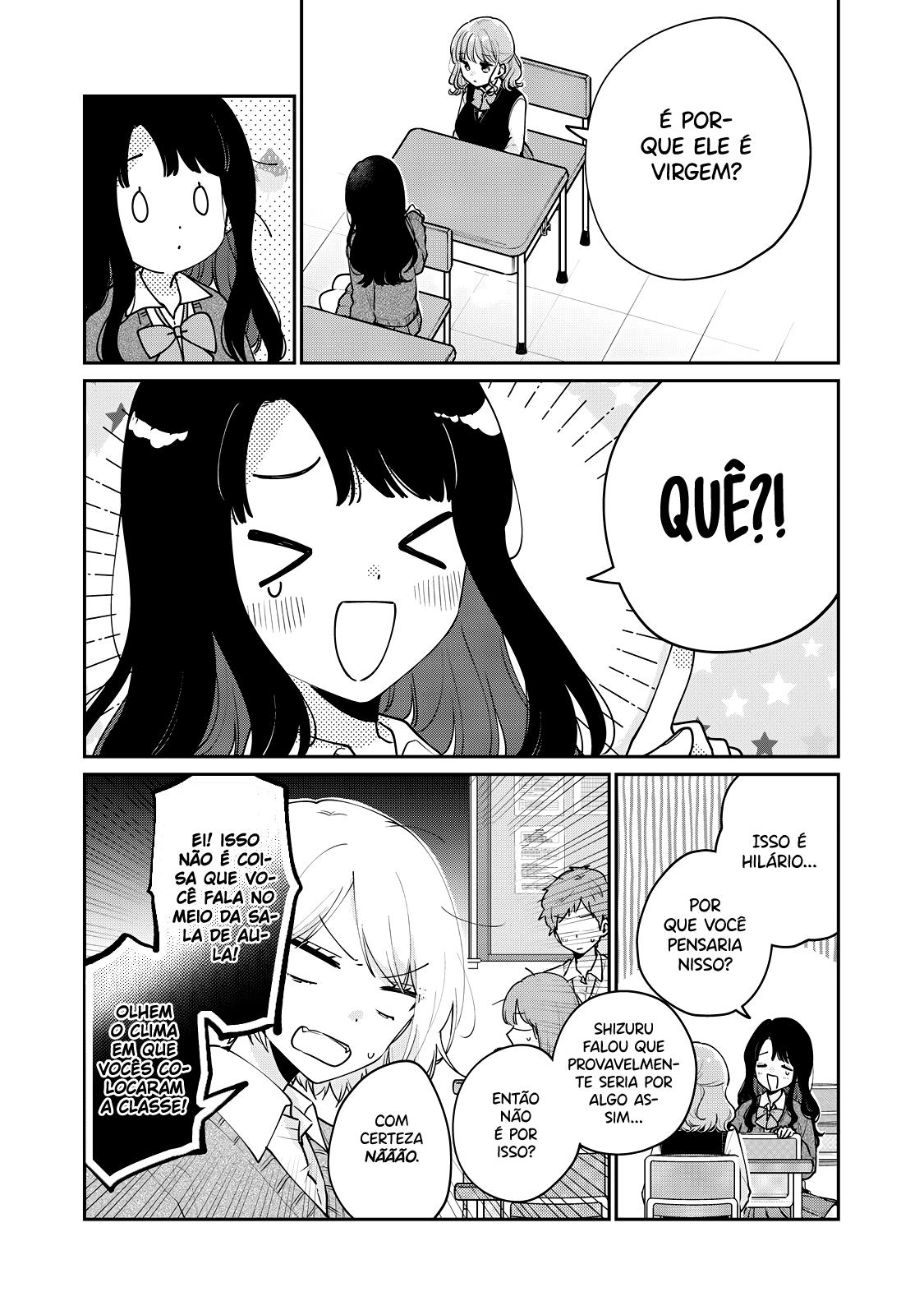 Meguro-san wa Hajimete Janai Capítulo 1