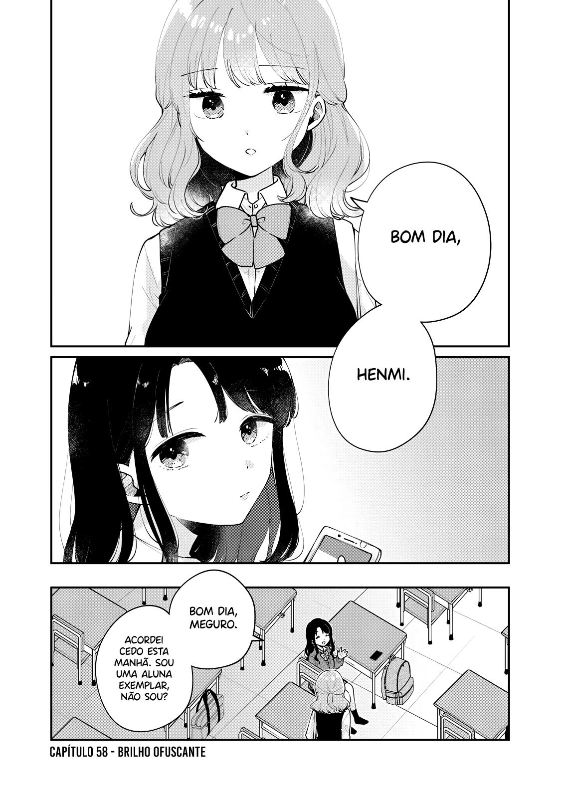Meguro-san wa Hajimete Janai Capítulo 1