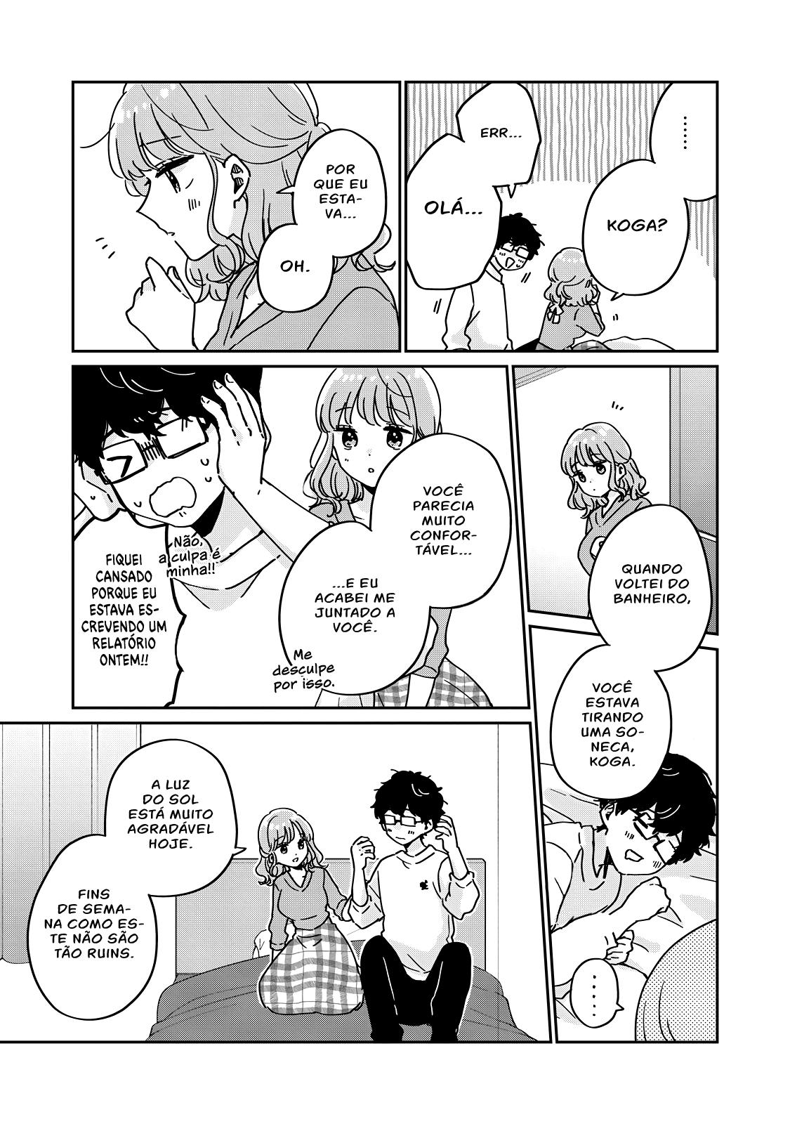 Meguro-san wa Hajimete Janai Capítulo 1