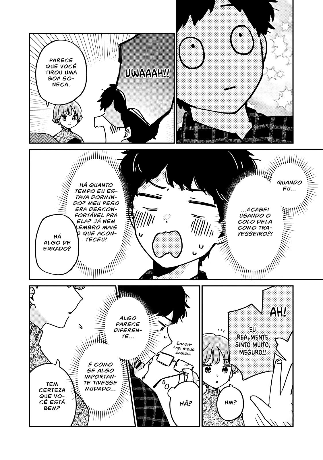 Meguro-san wa Hajimete Janai Capítulo 1