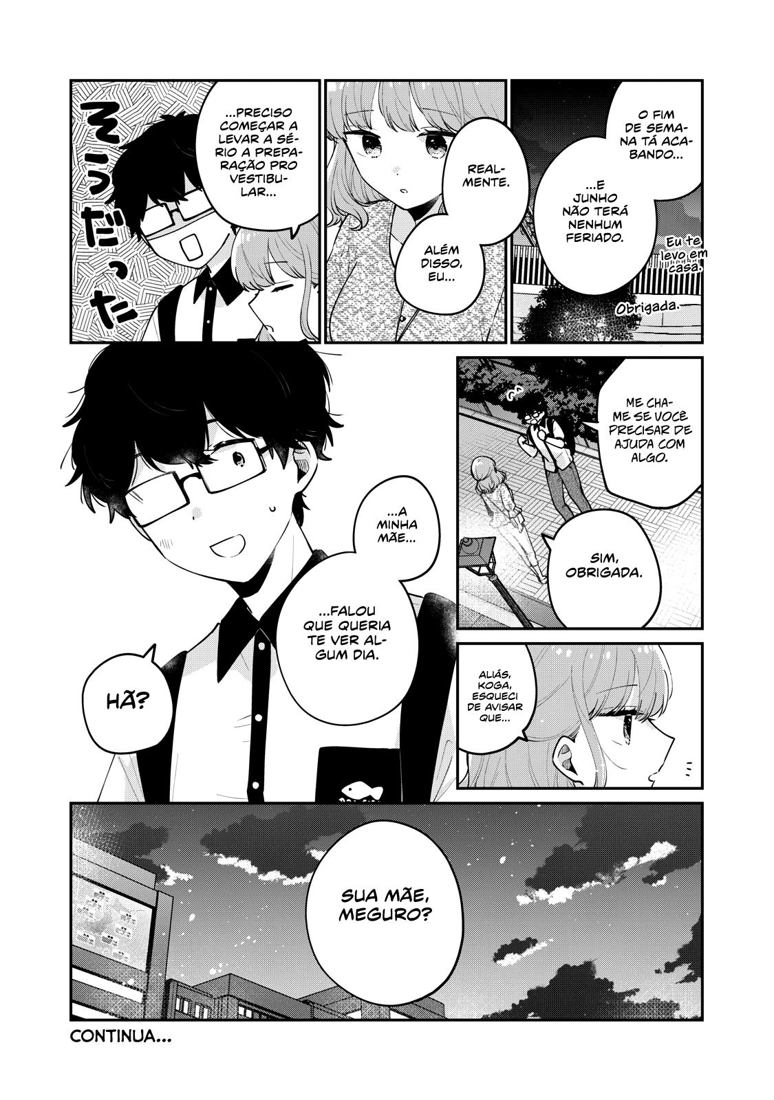 Meguro-san wa Hajimete Janai Capítulo 1