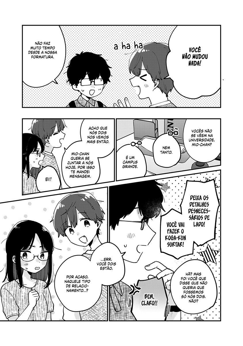 Meguro-san wa Hajimete Janai Capítulo 1
