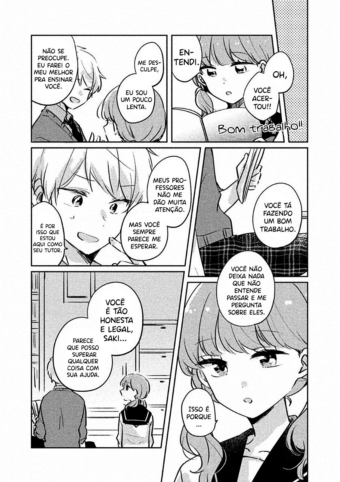 Meguro-san wa Hajimete Janai Capítulo 1