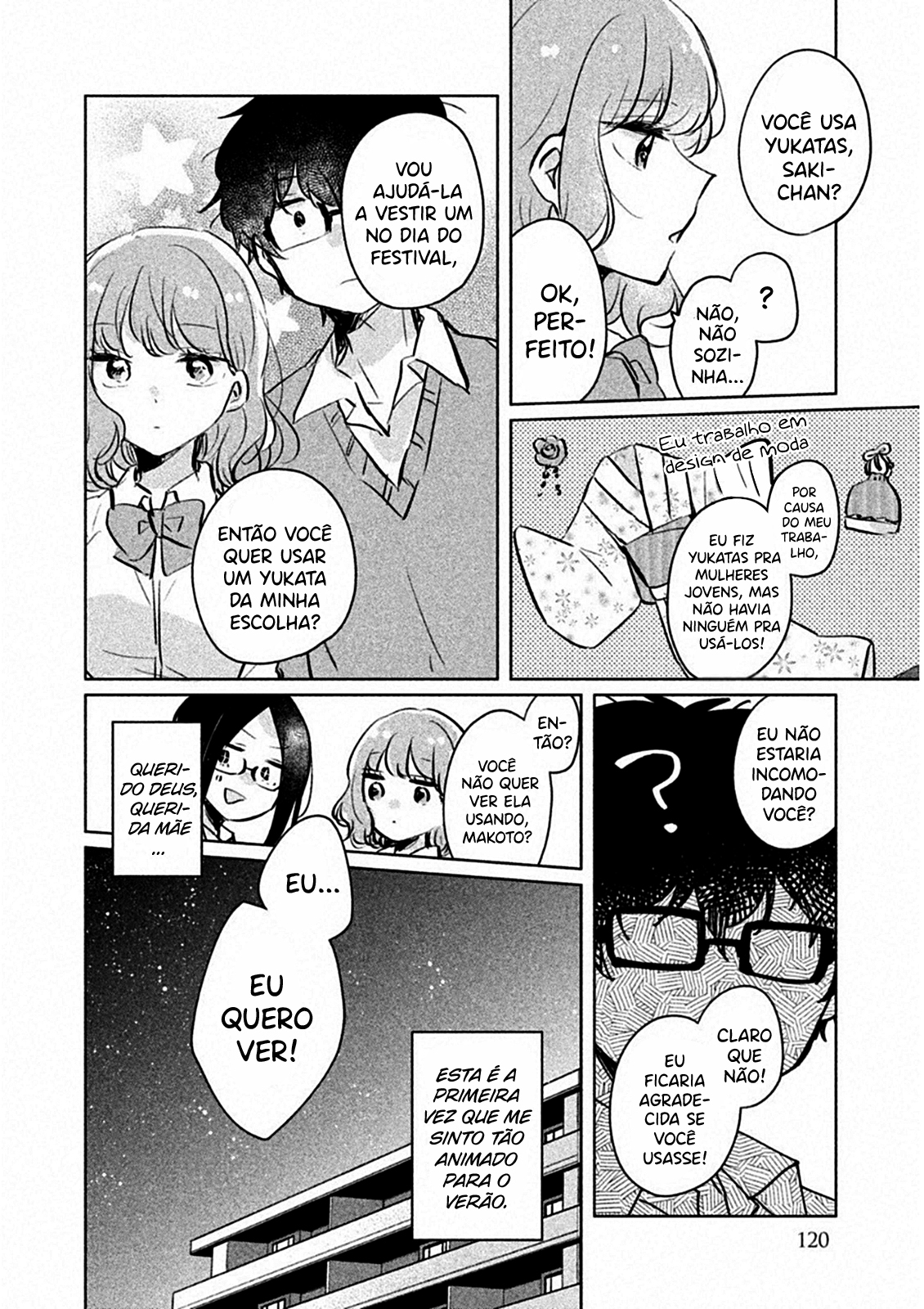Meguro-san wa Hajimete Janai Capítulo 1