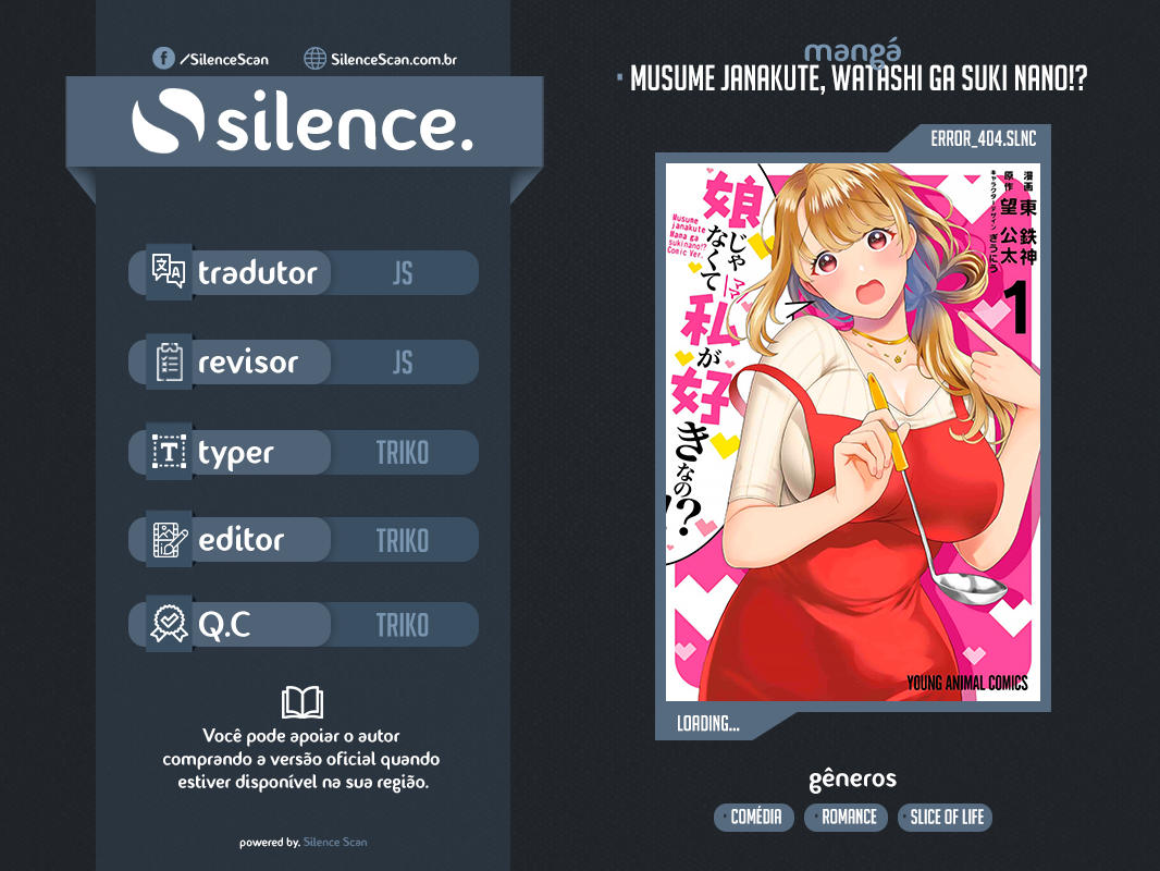 Musume Janakute, Watashi ga Suki Nano!? Capítulo 1.1