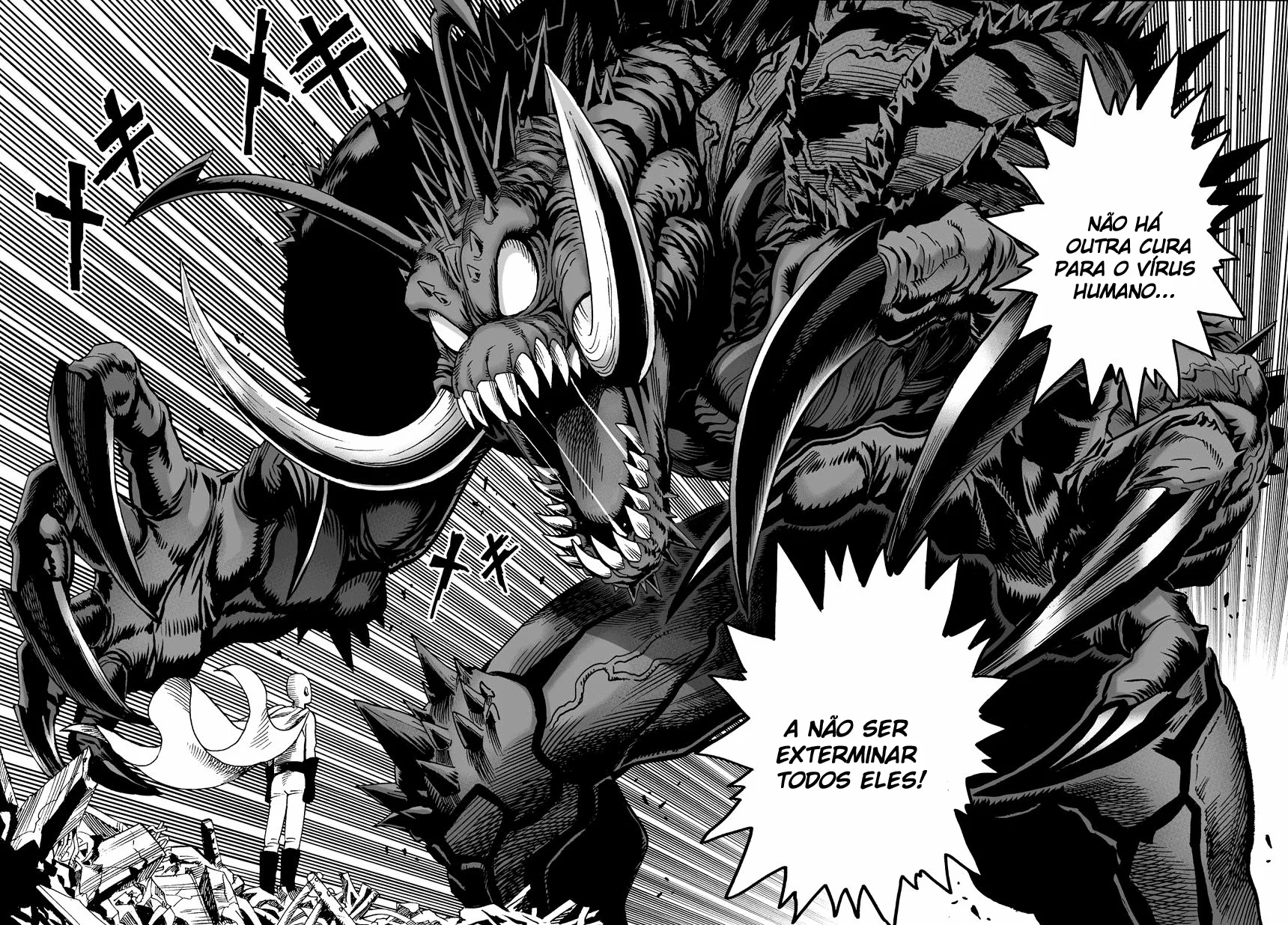 One Punch-Man Capítulo 1 – Um Soco