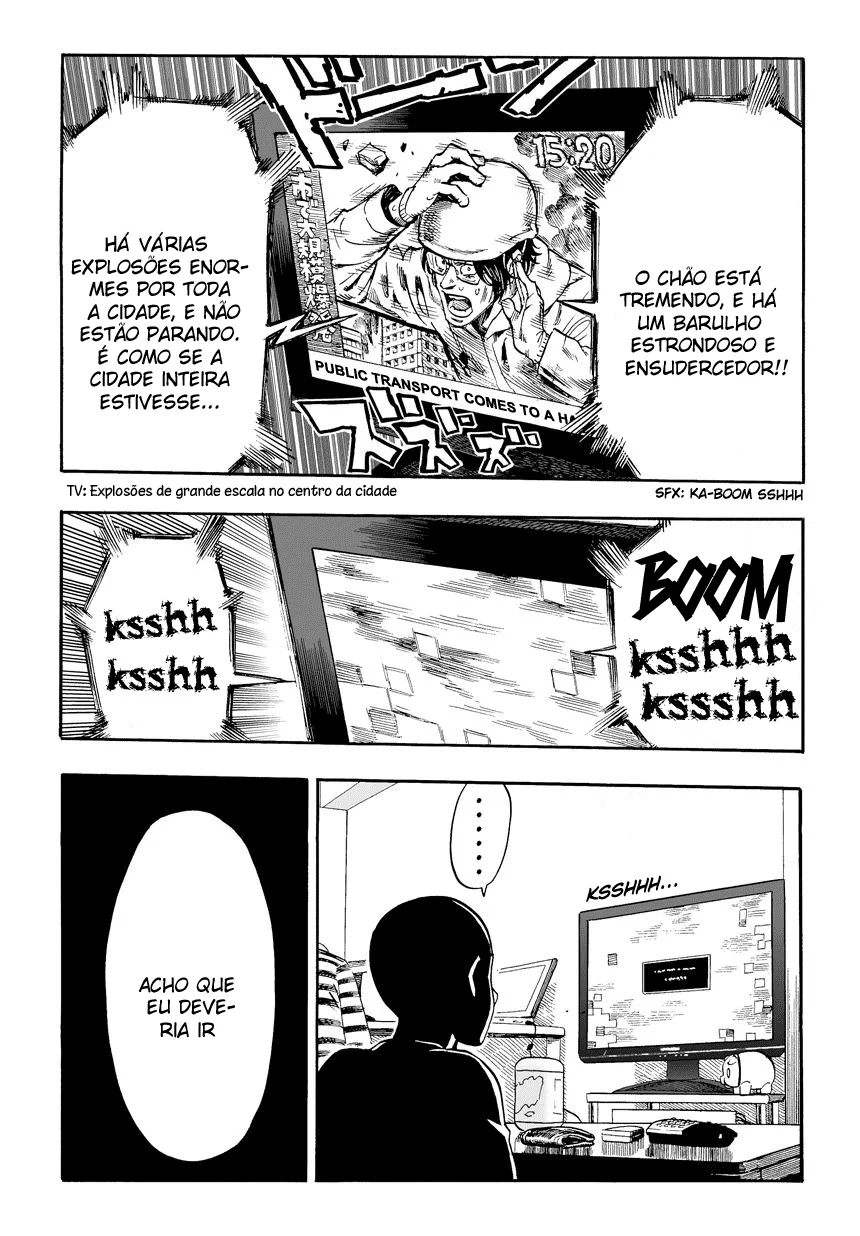 One Punch-Man Capítulo 1 – Um Soco