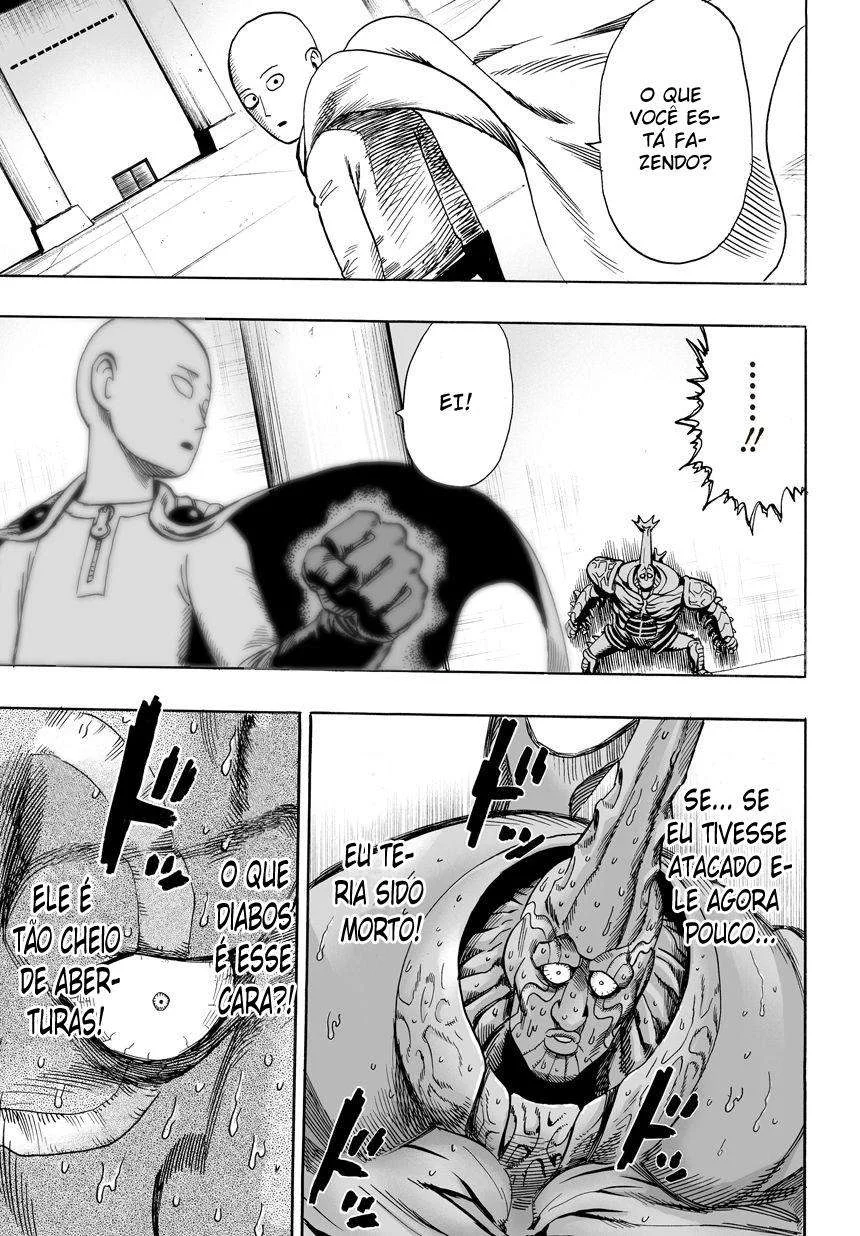 One Punch-Man Capítulo 1 – Um Soco