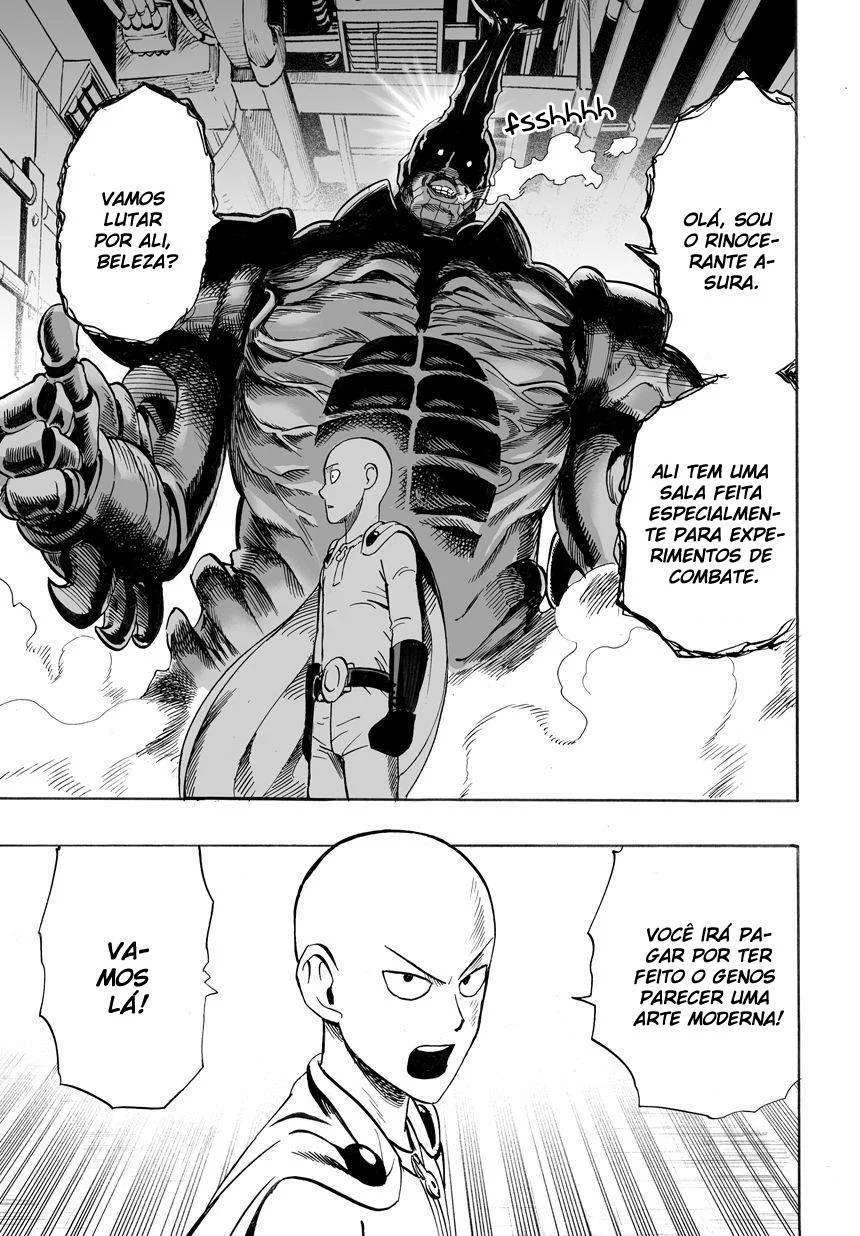 One Punch-Man Capítulo 1 – Um Soco