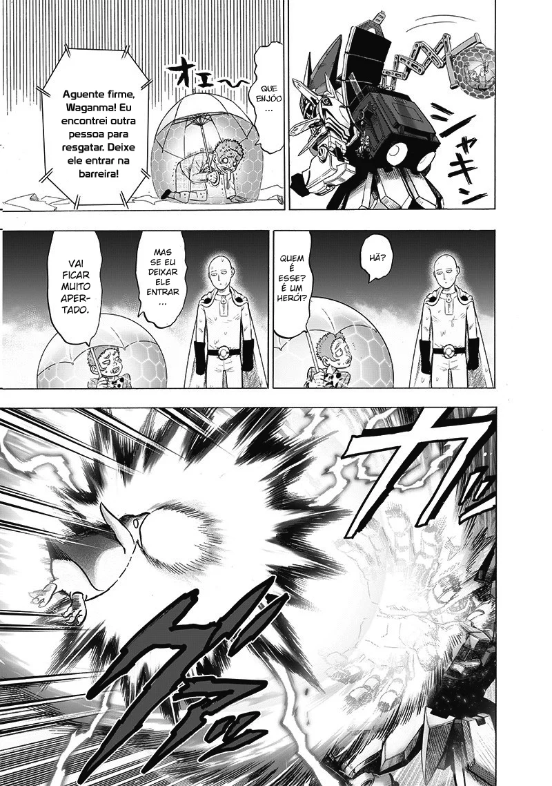 One Punch-Man Capítulo 1 – Um Soco