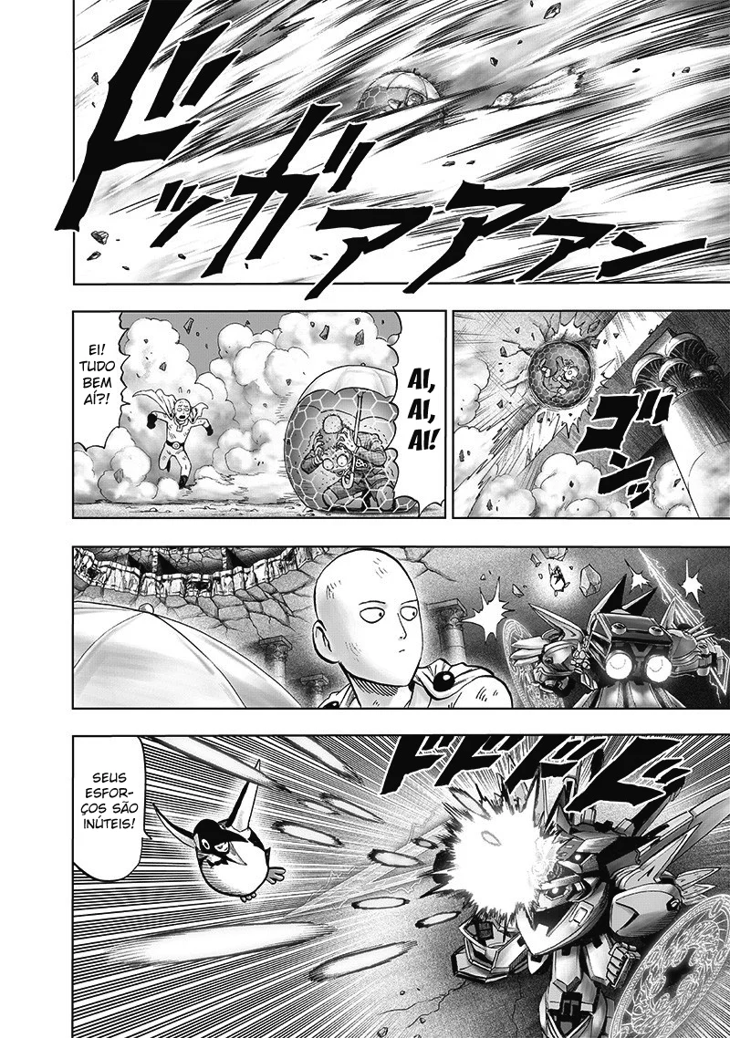 One Punch-Man Capítulo 1 – Um Soco