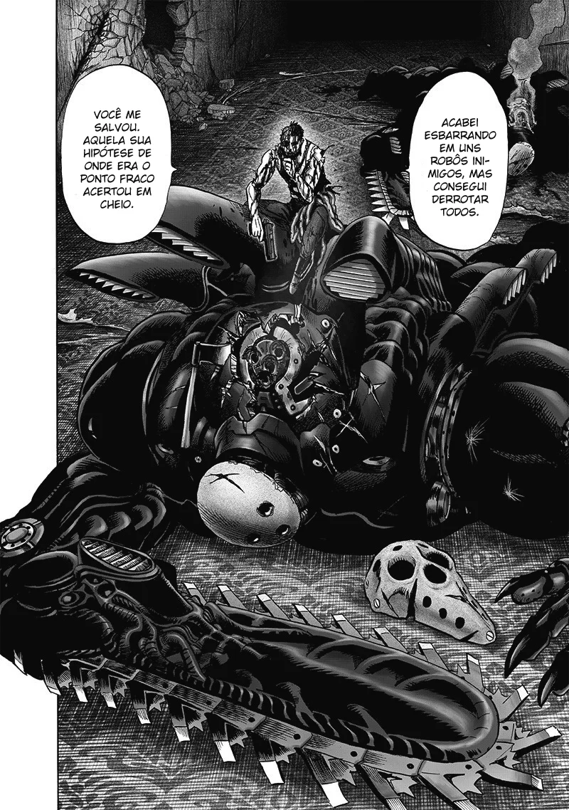One Punch-Man Capítulo 1 – Um Soco