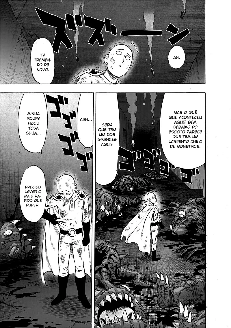 One Punch-Man Capítulo 1 – Um Soco