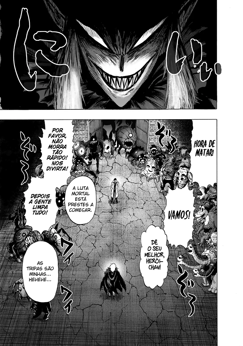 One Punch-Man Capítulo 1 – Um Soco