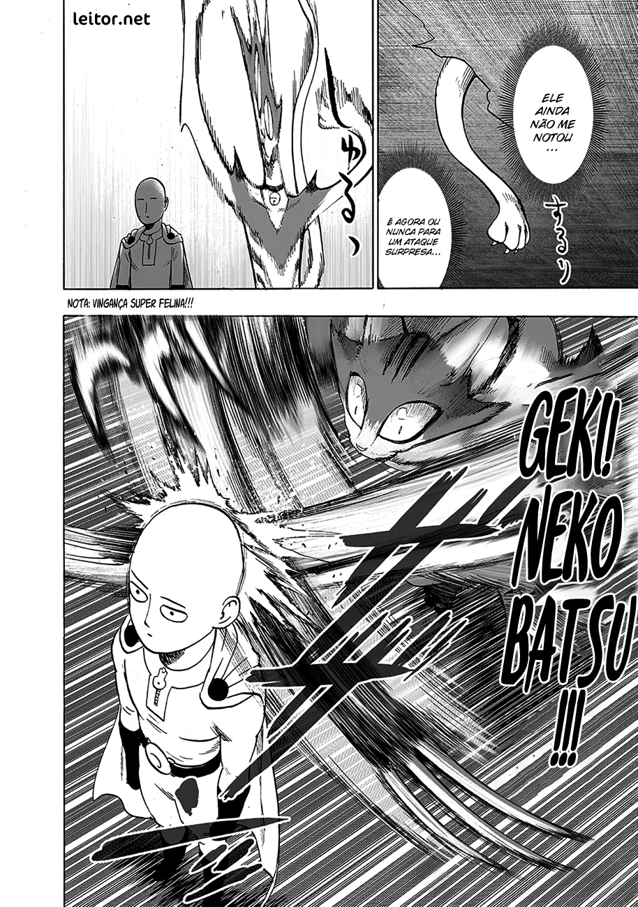 One Punch-Man Capítulo 1 – Um Soco