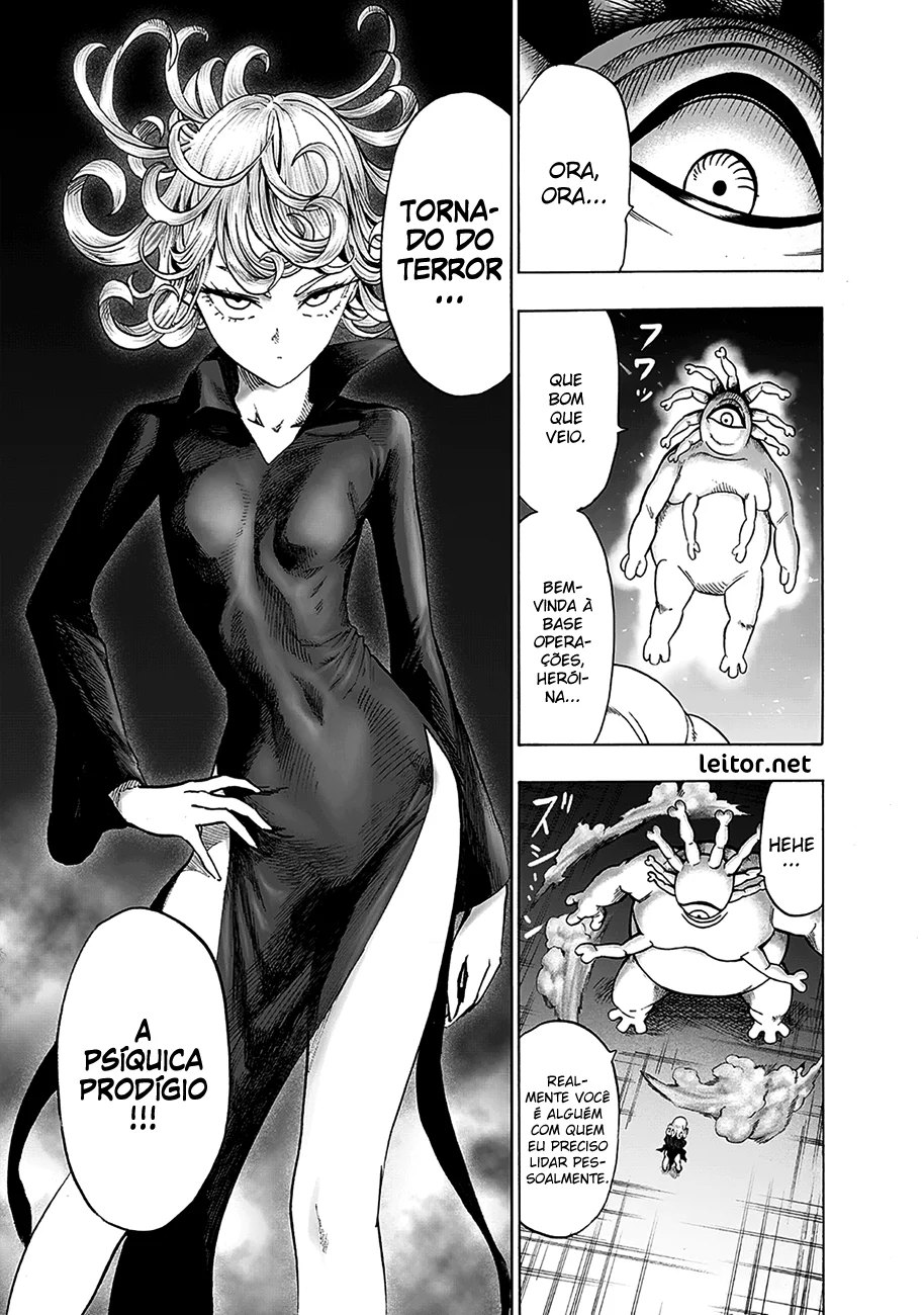 One Punch-Man Capítulo 1 – Um Soco