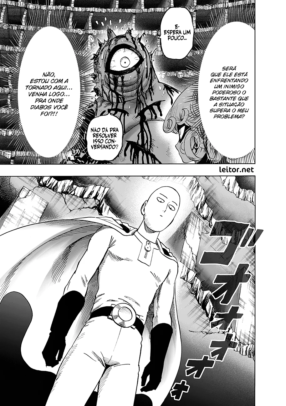 One Punch-Man Capítulo 1 – Um Soco