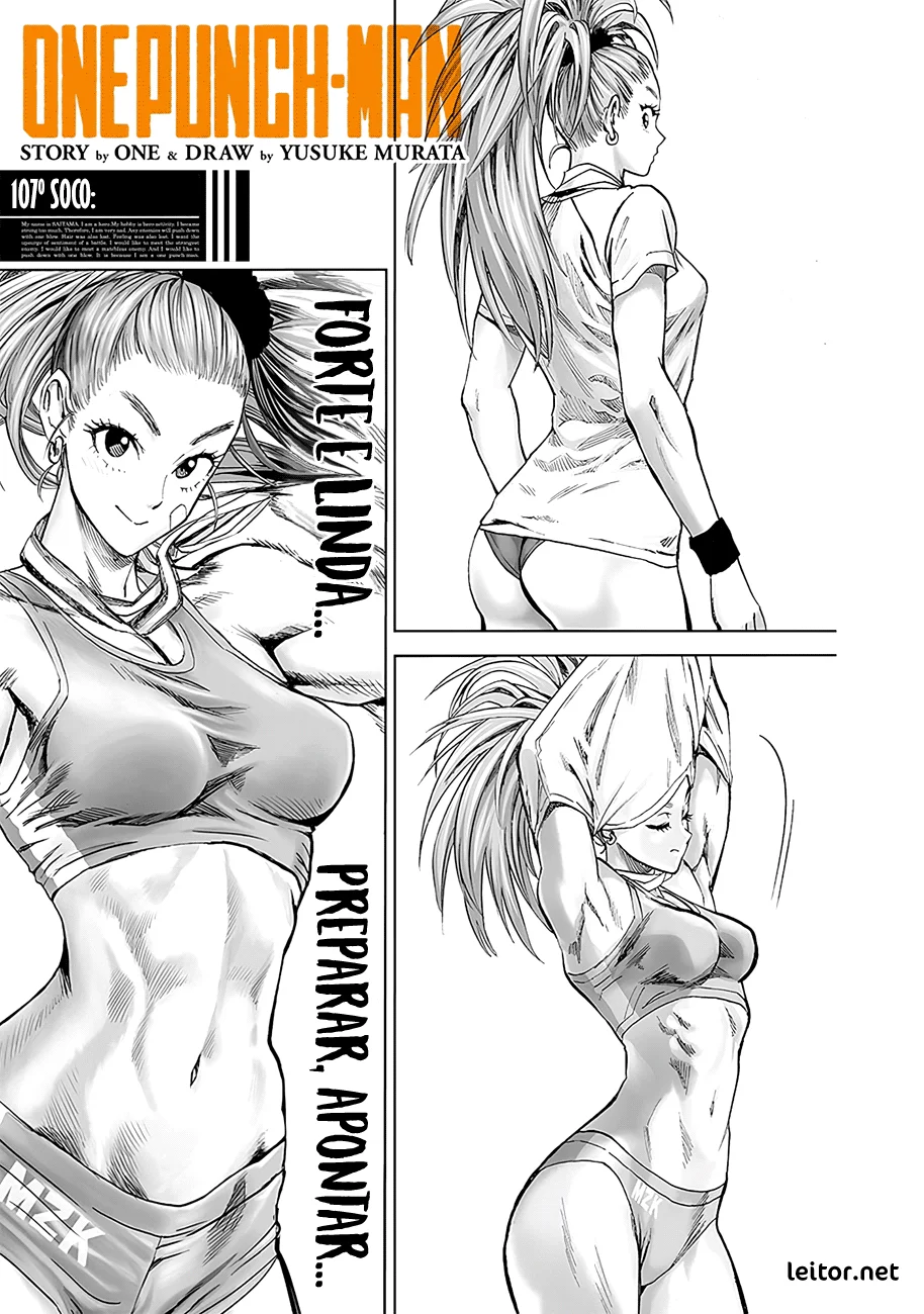 One Punch-Man Capítulo 1 – Um Soco