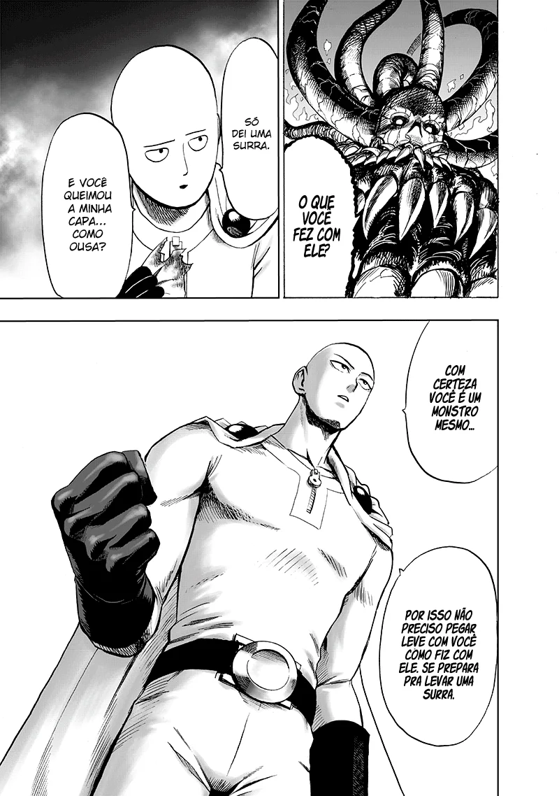 One Punch-Man Capítulo 1 – Um Soco