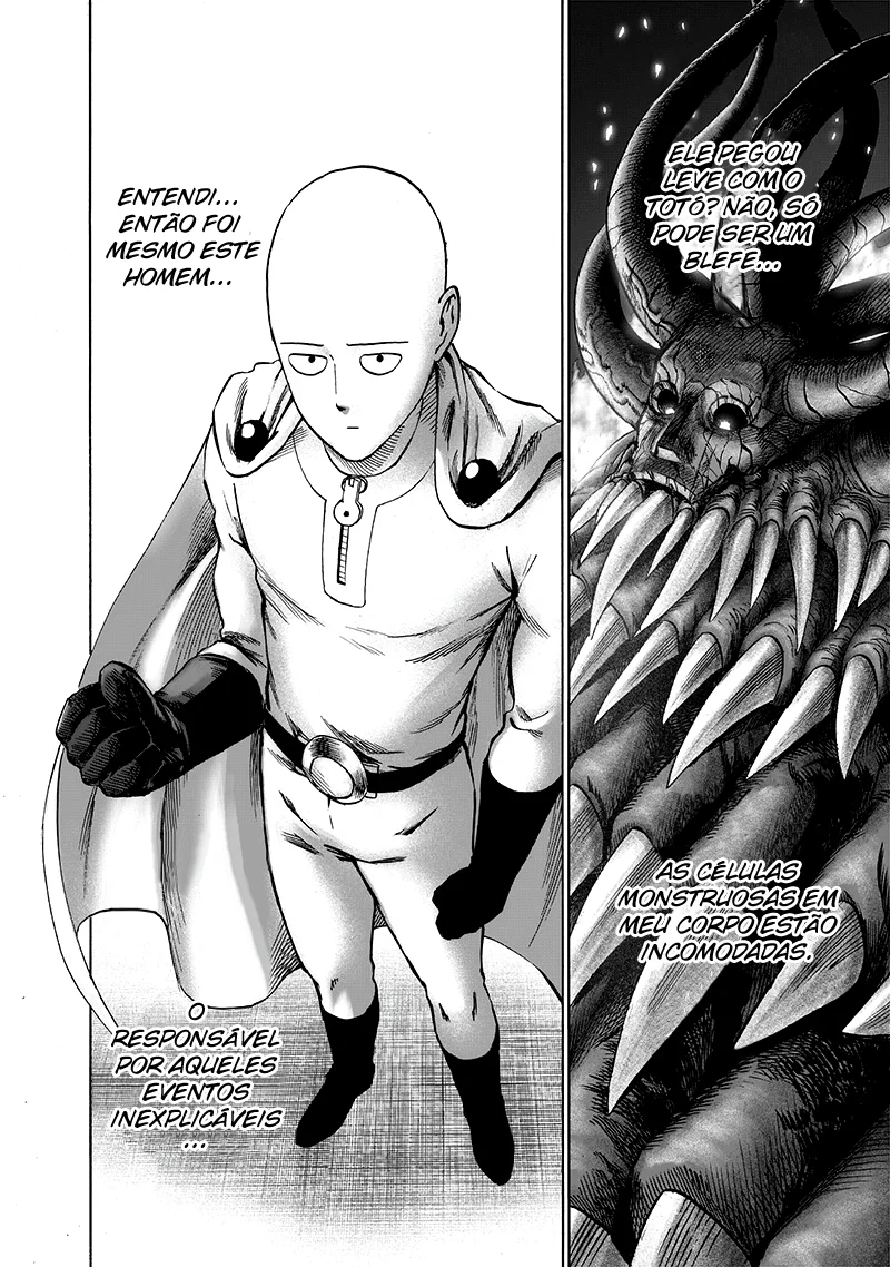 One Punch-Man Capítulo 1 – Um Soco