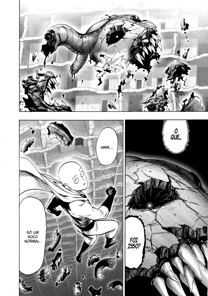One Punch-Man Capítulo 1 – Um Soco