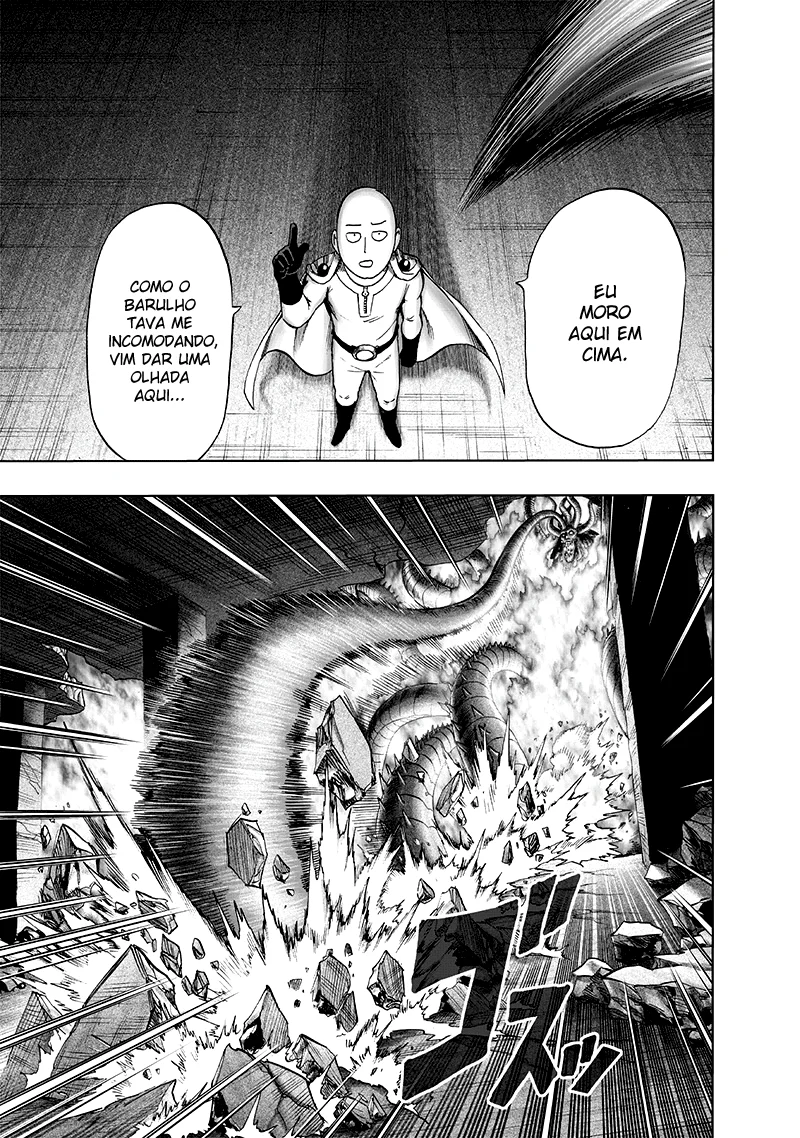 One Punch-Man Capítulo 1 – Um Soco