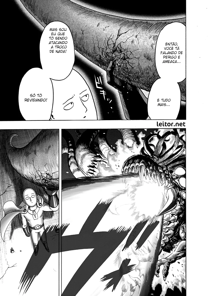 One Punch-Man Capítulo 1 – Um Soco