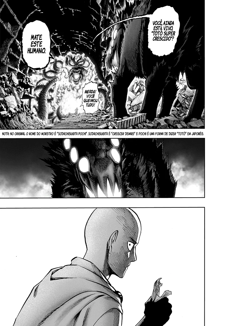 One Punch-Man Capítulo 1 – Um Soco