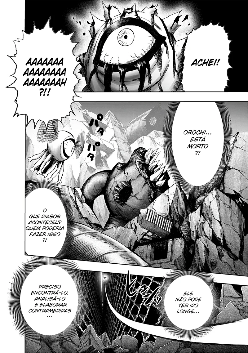 One Punch-Man Capítulo 1 – Um Soco