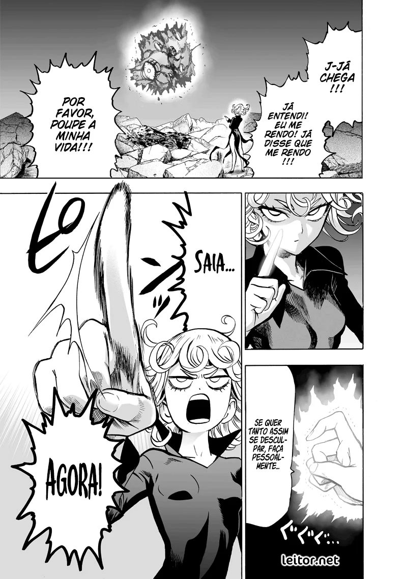 One Punch-Man Capítulo 1 – Um Soco